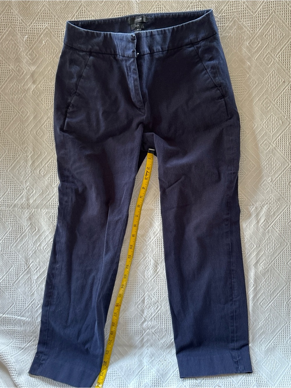 J. Crew Straight Leg Pants in Navy